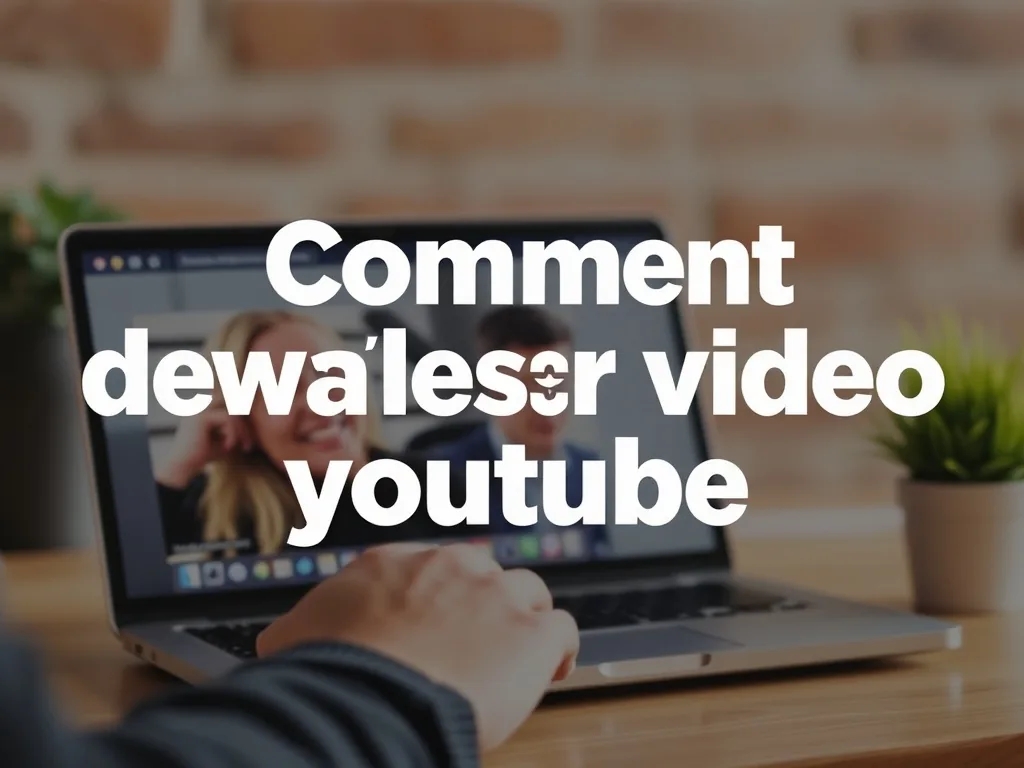 Comment télécharger vidéo youtube facilement et rapidement