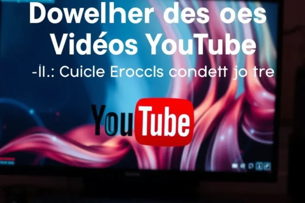 Télécharger des Vidéos YouTube : Guide Complet et Pratique