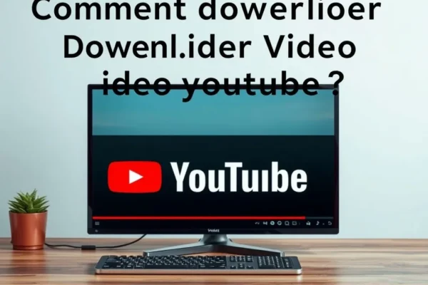 Comment télécharger vidéo youtube facilement et rapidement