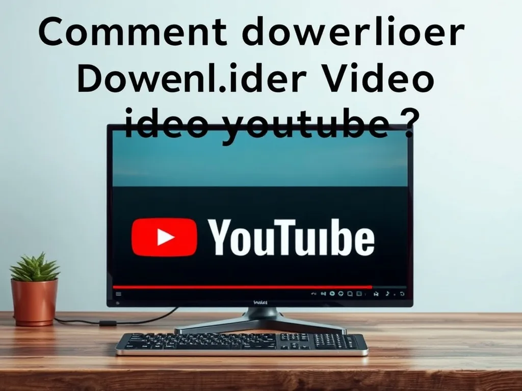 Comment télécharger vidéo youtube facilement et rapidement