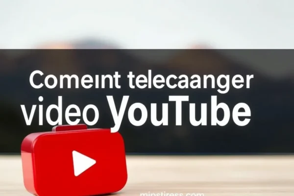 Comment telecharger video youtube facilement et rapidement